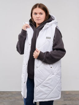 Жилет демисезонный Хлоя бордо - Yollochka фото 18