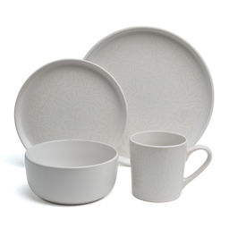 НАБОР ПОСУДЫ ОБЕДЕННЫЙ BRONCO CHOICE WHITE НА 4 ПЕР. 16 ПР.