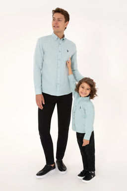Erkek _ocuk Mint Uzun Kollu Basic G_mlek Sepette S_rpriz _ndirim - U.s. polo assn фото 7