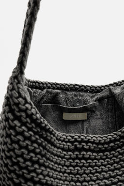 MACRAM_ SHOULDER BAG - Zara фото 6