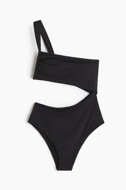 Traje de ba?o cut-out de un hombro