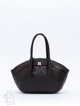 Сумка женская кожаная 2346-2Y coffee Polina&Eiterou в Новосибирске