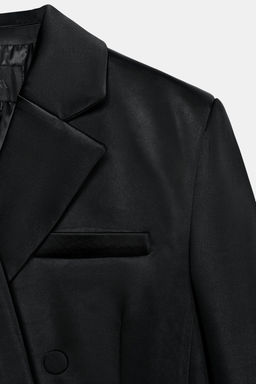 SATIN POCKET BLAZER - Zara фото 6
