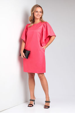 Платье Liona Style 870 коралловый