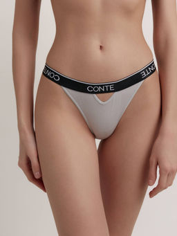 CONTE BLACK&WHITE LTA 2246 Трусы женские grey