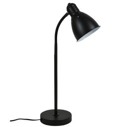 UML-B701 E27 BLACK Светильник настольный, 60W. Цоколь Е27. Механический выключатель. Черный. ТМ Uniel