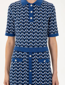 Saks Crop Top Kazak - Pierre cardin фото 6