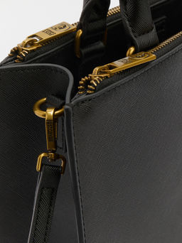 Женский тоут JUST CAVALLI JC FOULARD ICONIC LEOPARD Артикул 4107696, черный фото 2