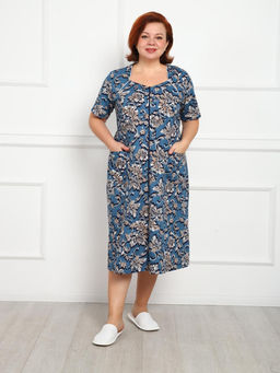 IV-CAPRIZ Ефимия - халат синий