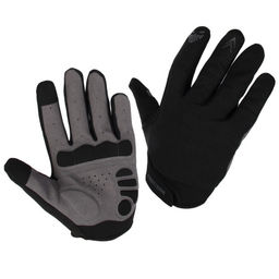 Велосипедные перчатки PARTIZAN легкие с длинным пальцем /LE01 / Размер M / Цвет: Черные - ГалеонТрейд фото 3