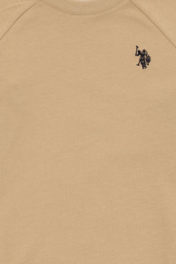 Толстовка с круглым вырезом для мальчиков Sand Basic - U.s. polo assn фото 3