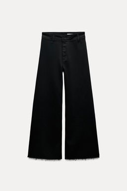 ZW COLLECTION HIGH-WAIST WIDE-LEG JEANS - Zara фото 7