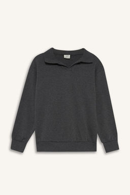Apa_ Yaka Sweatshirt Erkek _ocuk - Defacto фото 7