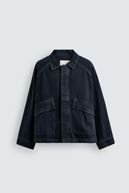DENIM JACKET WITH POCKETS - Zara фото 8