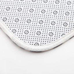 Коврик для ванной «Этель» Be happy, 80×50 см, велюр