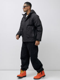 Куртка зимняя до - 20 бежевого цвета черного цвета - Mtforce фото 3