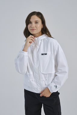 Ветровка Белый ATSC Woven Track Top - Anta фото 3