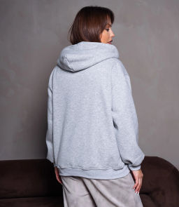 Толстовка #КТ900 (1), серый меланж - Dommod фото 3