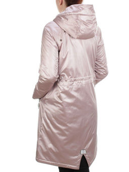F03 PINK Куртка демисезонная женская (100 гр. синтепон) - Фабричный китай фото 4