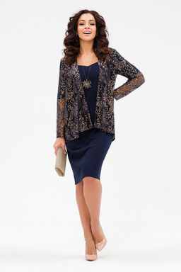 Платье-двойка Сильвина (48-56) - Serenada фото 24