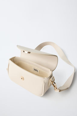 BANDOLERA SOLAPA / Blanco Crudo - Zara фото 4