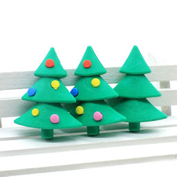 Ластик "Новогодняя Елочка", 4*3 см 9046697