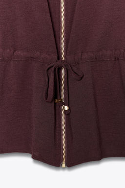 DRAWSTRING SAFARI JACKET