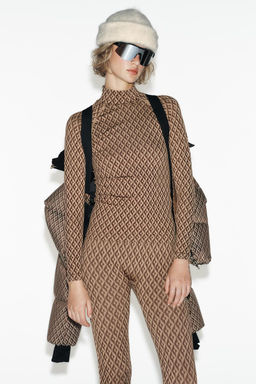 JACQUARD THERMAL T-SHIRT THERMOLITE® CORE SKI COLLECTION - Zara фото 3