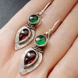 Серьги на крючках арт. 13 4410 (id 279362)