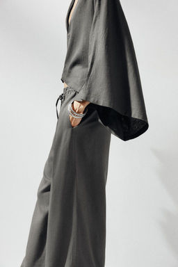 ASYMMETRIC CAPE KIMONO - Zara фото 18