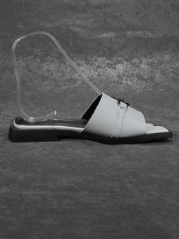 08-PEY184-3 BLACK/GRAY Босоножки женские (натуральная кожа) - No name фото 8