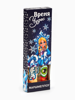 Цена за 2 шт. Маршмеллоу-стик Время чудес, вкус: клубника и манго, 10 г ( 2 шт. ? 5 г). - Фабрика счастья фото 2