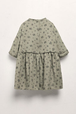 6-10 YEARS / LIMITED EDITION RUFFLED FLORAL DRESS - Zara фото 2