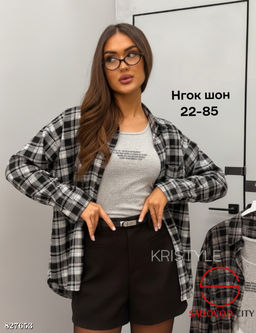 Двойка рубашка + майка женская - Bruno фото 3