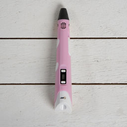 3D ручка 3Dali Plus (KIT FB0021Pk), ABS и PLA, розовая (+ трафарет и пластик)