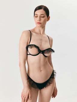 Infinity / Бюстгальтер с мягкой чашкой жен. Orbifer черный - Infinity Lingerie фото 3