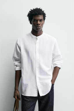 LINEN - COTTON SHIRT - Zara фото 2