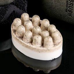 Цена за 2 шт. Мыло массажное со скрабом Кофе, 100 г, Добропаровъ