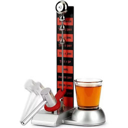 Игра "Пьяный силомер", 1 рюмка, 11.5 x 11.7 x 22 см   10615446