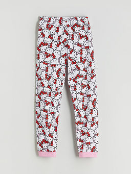 Beli Lastikli Hello Kitty Bask?l? K?z ?ocuk Pijama Alt