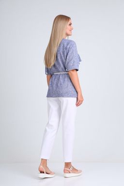 Костюм Gamma & Gracia 472 белый голубой  фото 2