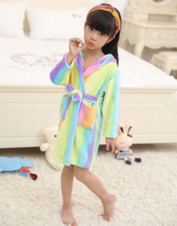 Халатик Волшебный фиолетовый Единорог (детский) - Кигуруми фото 5