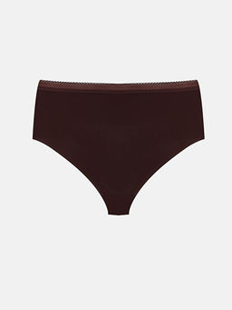 Y?ksek Bel Lazer Kesim Klasik K?lot