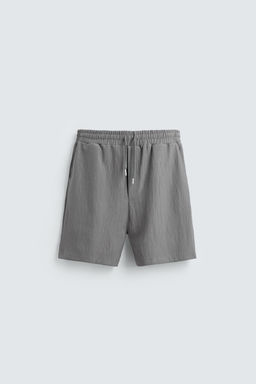 BERMUDA JOGGER ESTRUCTURA / Gris - Zara фото 7
