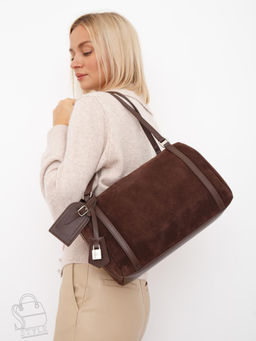 Сумка женская кожаная 990220NN d.coffee Natale Navetta