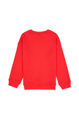 Erkek _ocuk K_rm_z_ Bisiklet Yaka Basic Sweatshirt - U.s. polo assn фото 6