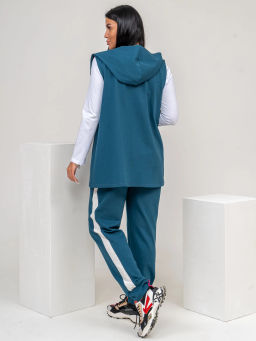 Костюм женский, цвет зеленый