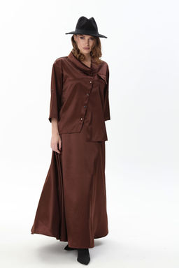 Жакет NIKVA н902-12 шоколад  фото 2