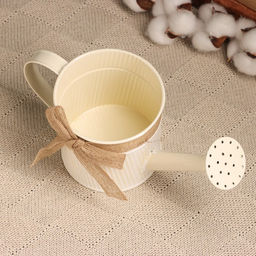 Кашпо Лейка Гленн, 24?10?10 см, бежевое - Take it easy фото 7