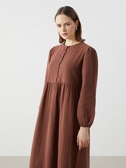 Bisiklet Yaka Kad?n Elbise